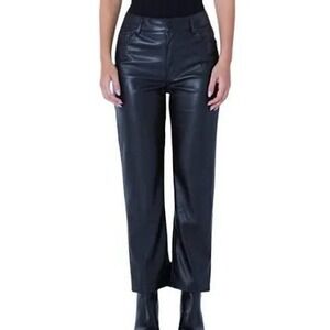 NWT BADGLEY Mischa vegan leather pants $148 MSRP